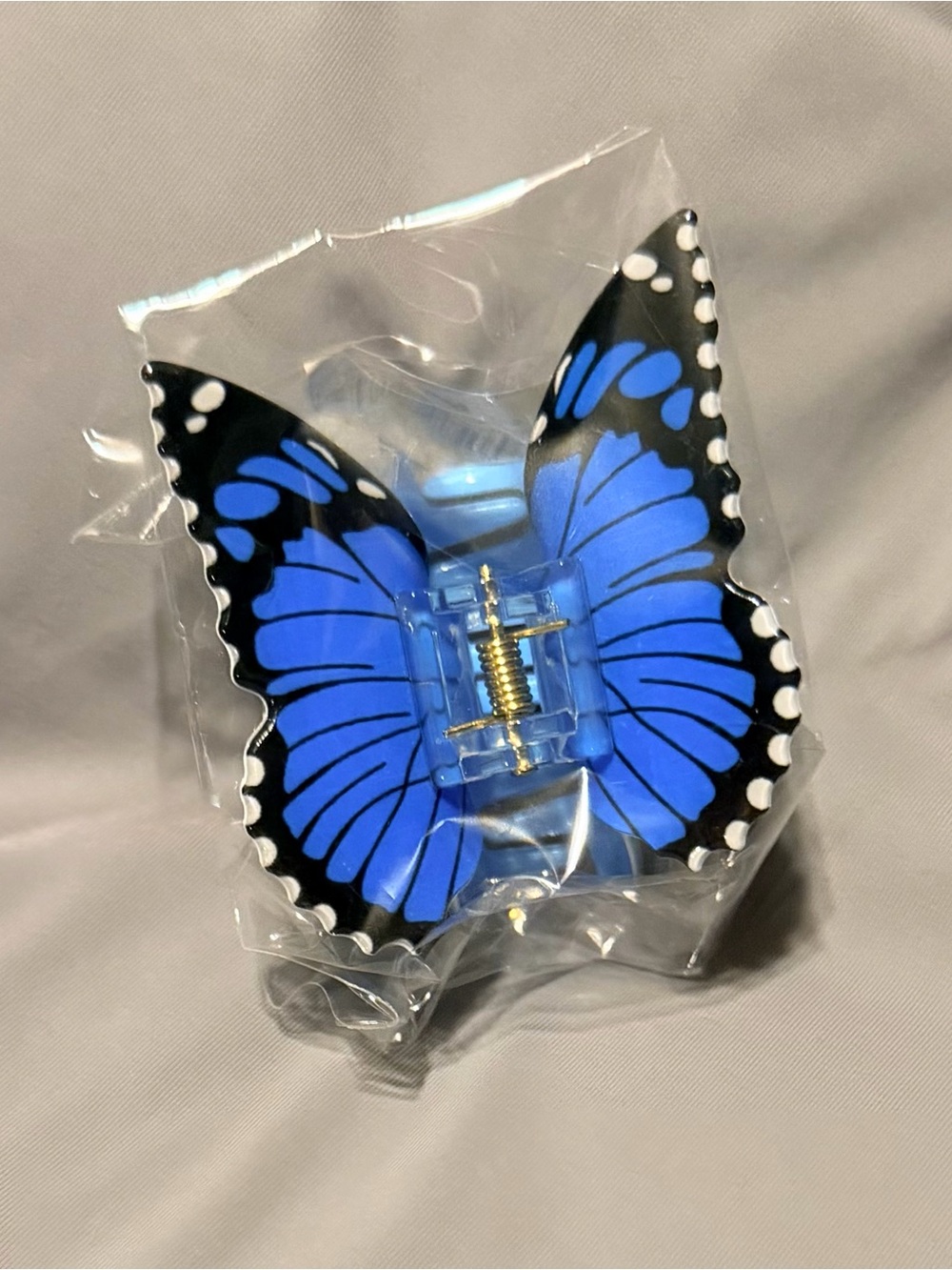 CRUSH Blue Butterfly Hair Clip ✨NWT✨